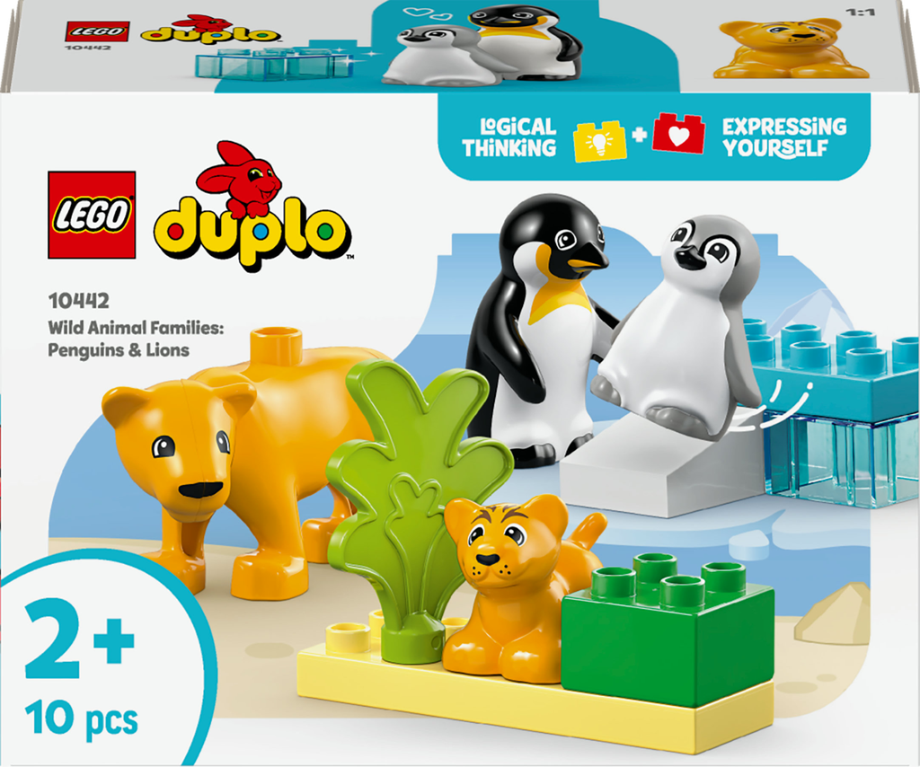 [5702017783833] Wildtier-Familien: Pinguine und Löwen