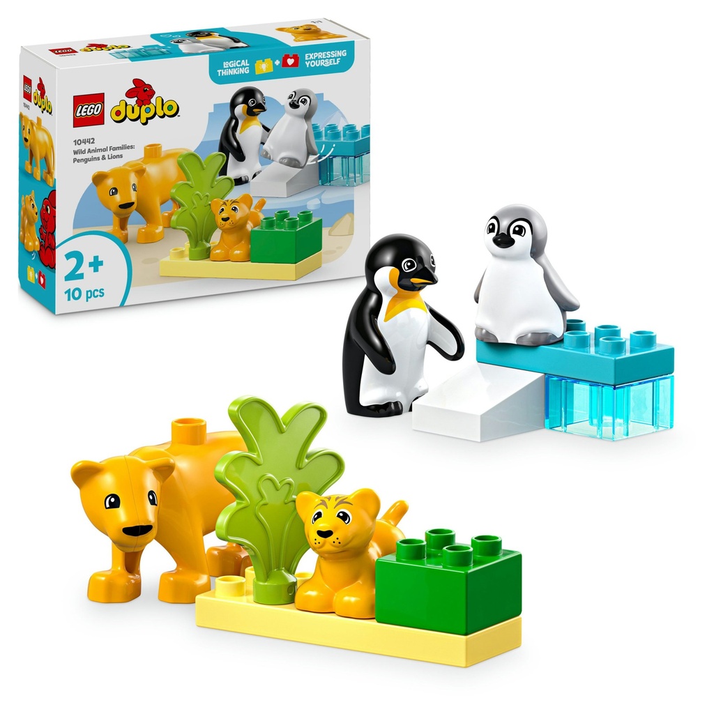 [5702017783833] Wildtier-Familien: Pinguine und Löwen