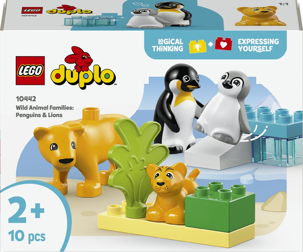 [5702017783833] Wildtier-Familien: Pinguine und Löwen