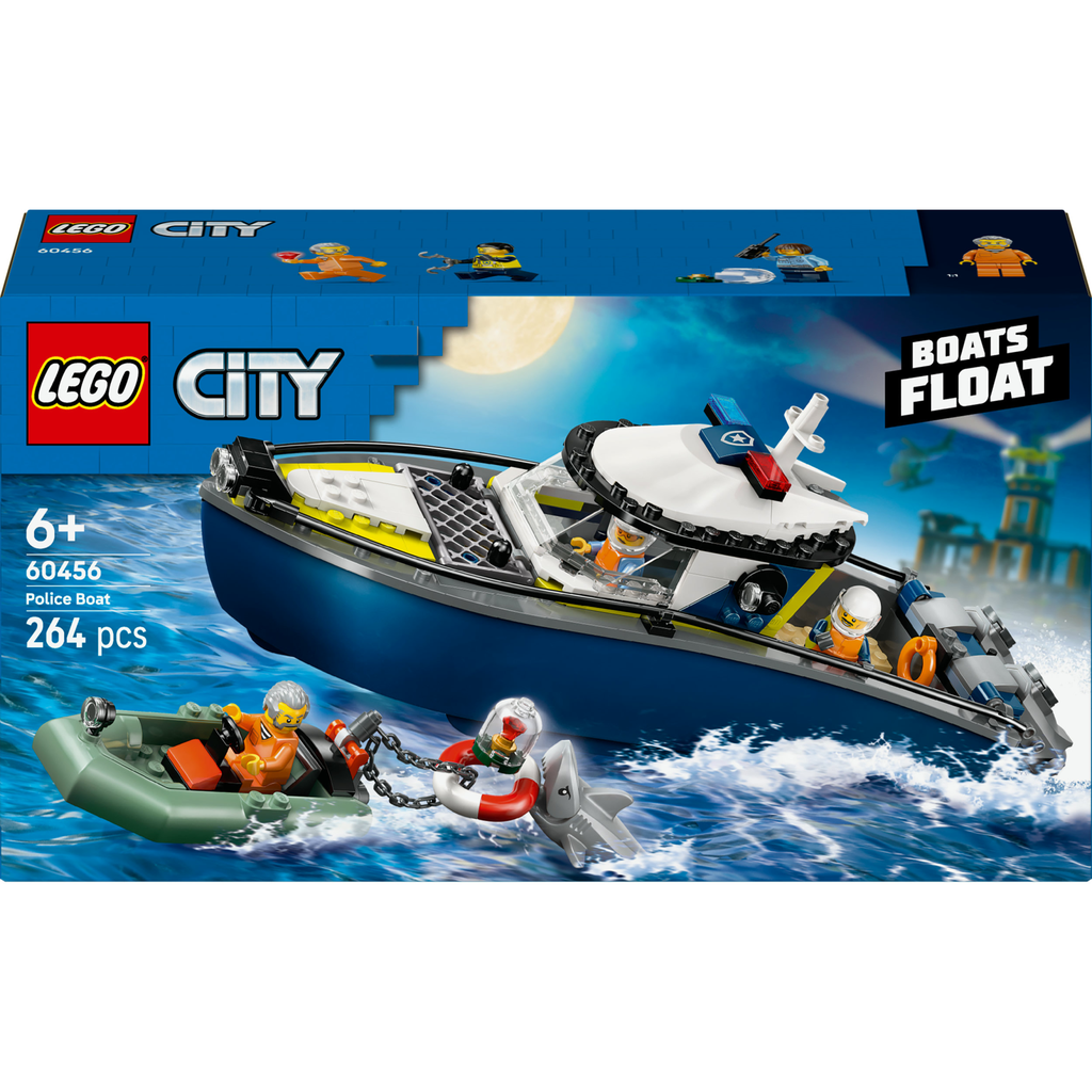 Verfolgungsjagd im Polizeiboot