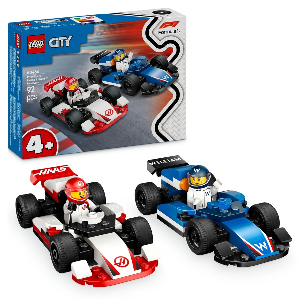 [5702017812632] F1® Williams Racing und Haas F1® Rennautos