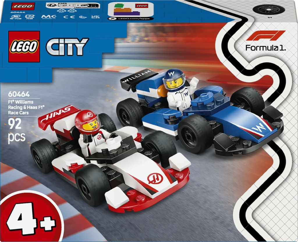 [5702017812632] F1® Williams Racing und Haas F1® Rennautos