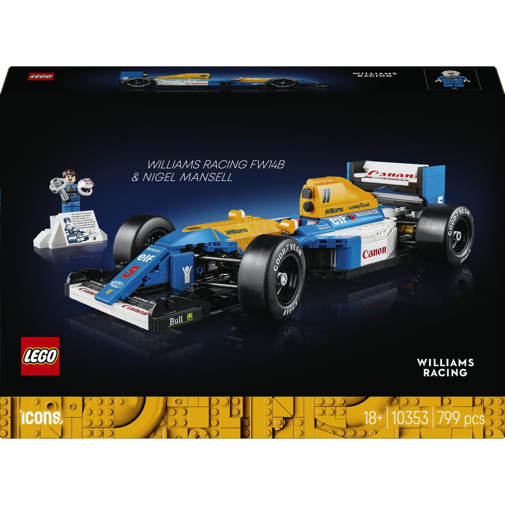 [5702017815862] Williams Racing FW14B mit Nigel Mansell