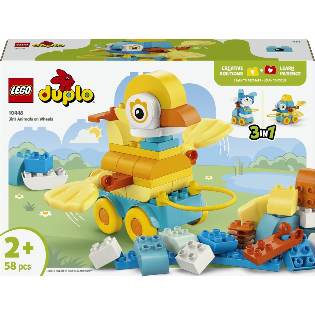 [5702017816197] Tiere auf Rädern 3-in-1-Set