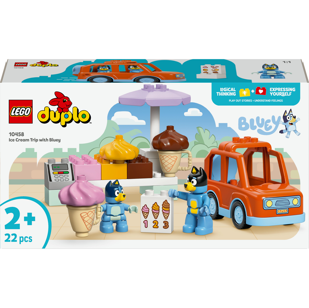 Ausflug zur Eisdiele mit Bluey