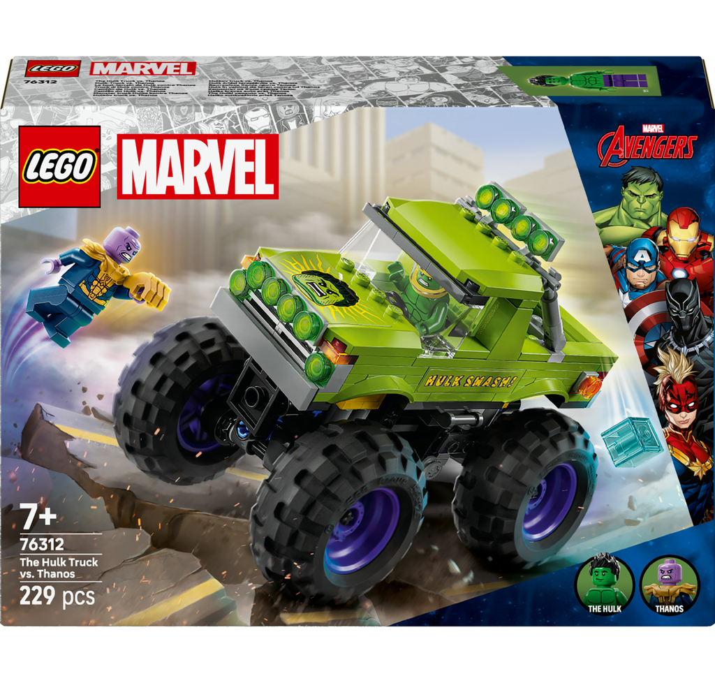 Hulk-Truck vs. Thanos