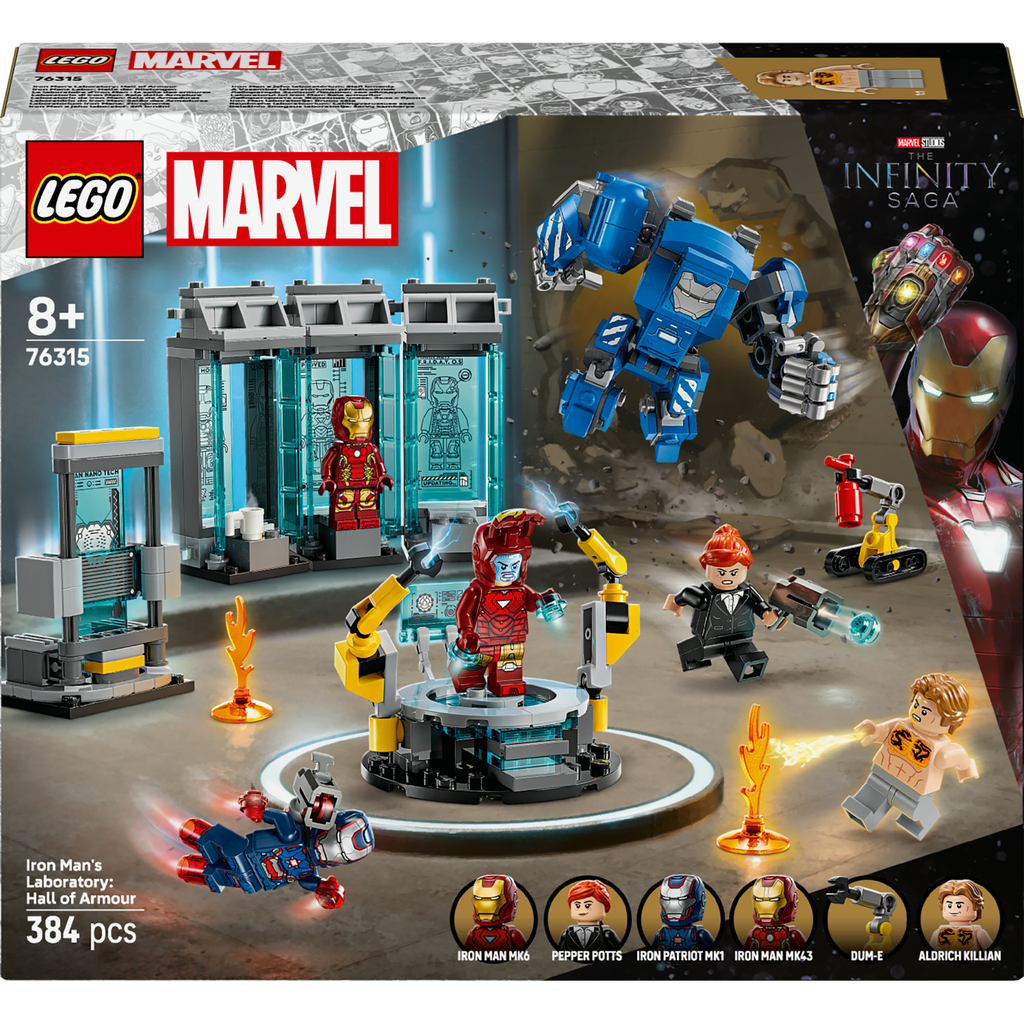 Iron Mans Labor: Halle der Rüstungen