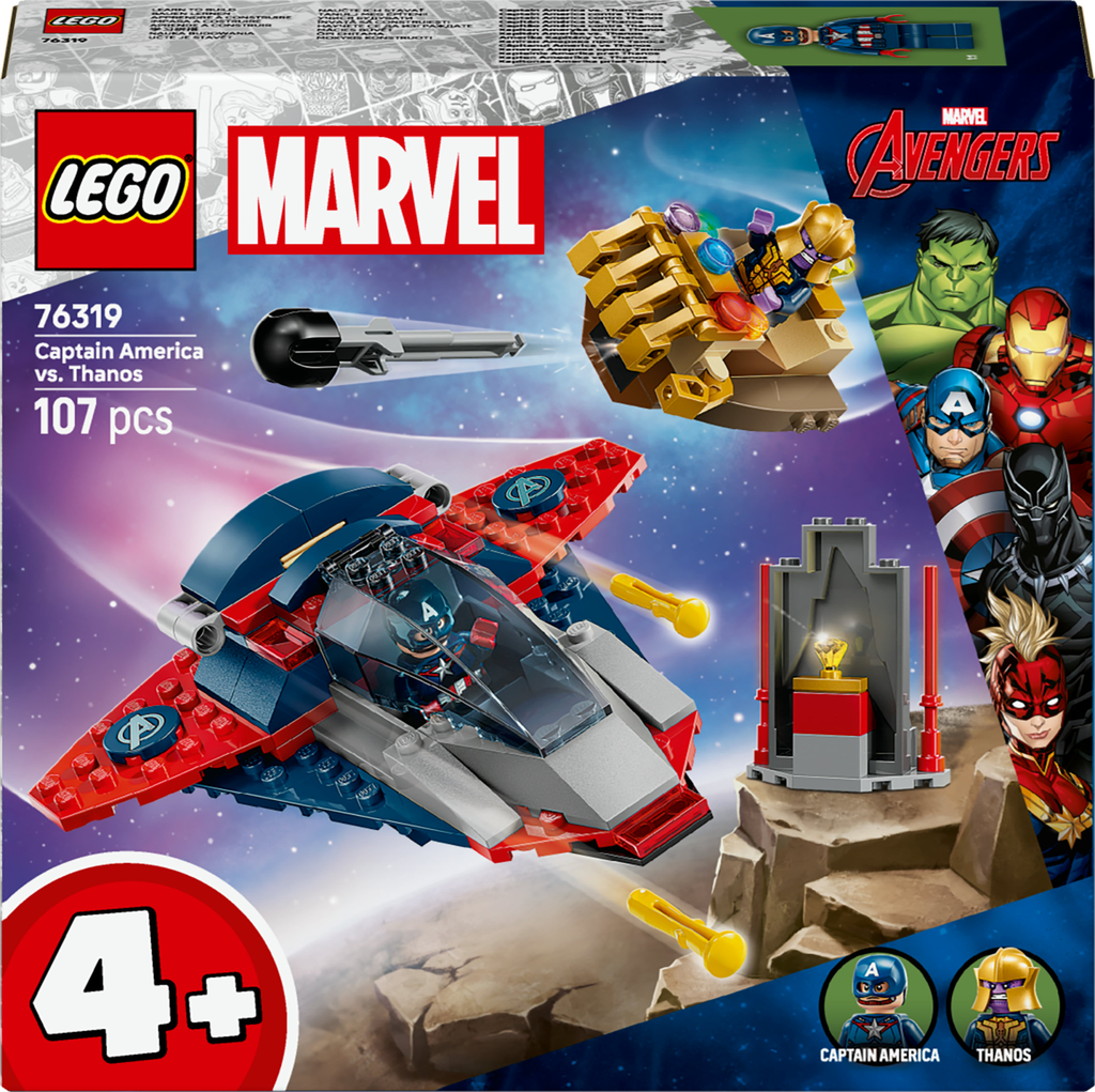 [5702017817910] Captain America vs. Thanos