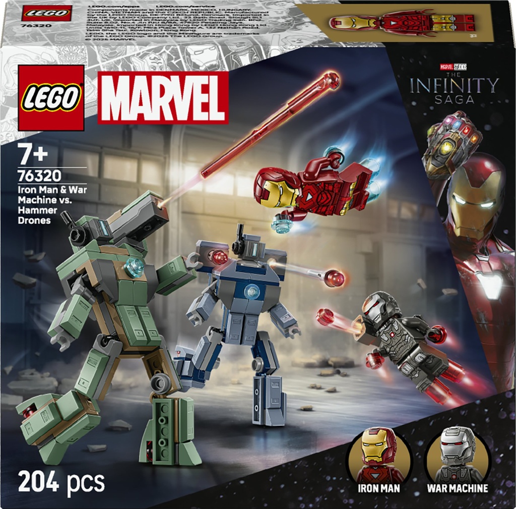 [5702017817927] Iron Man & War Machine vs. Hammer-Drohnen
