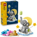 Schwebender Baby-Elefant