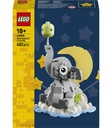Schwebender Baby-Elefant