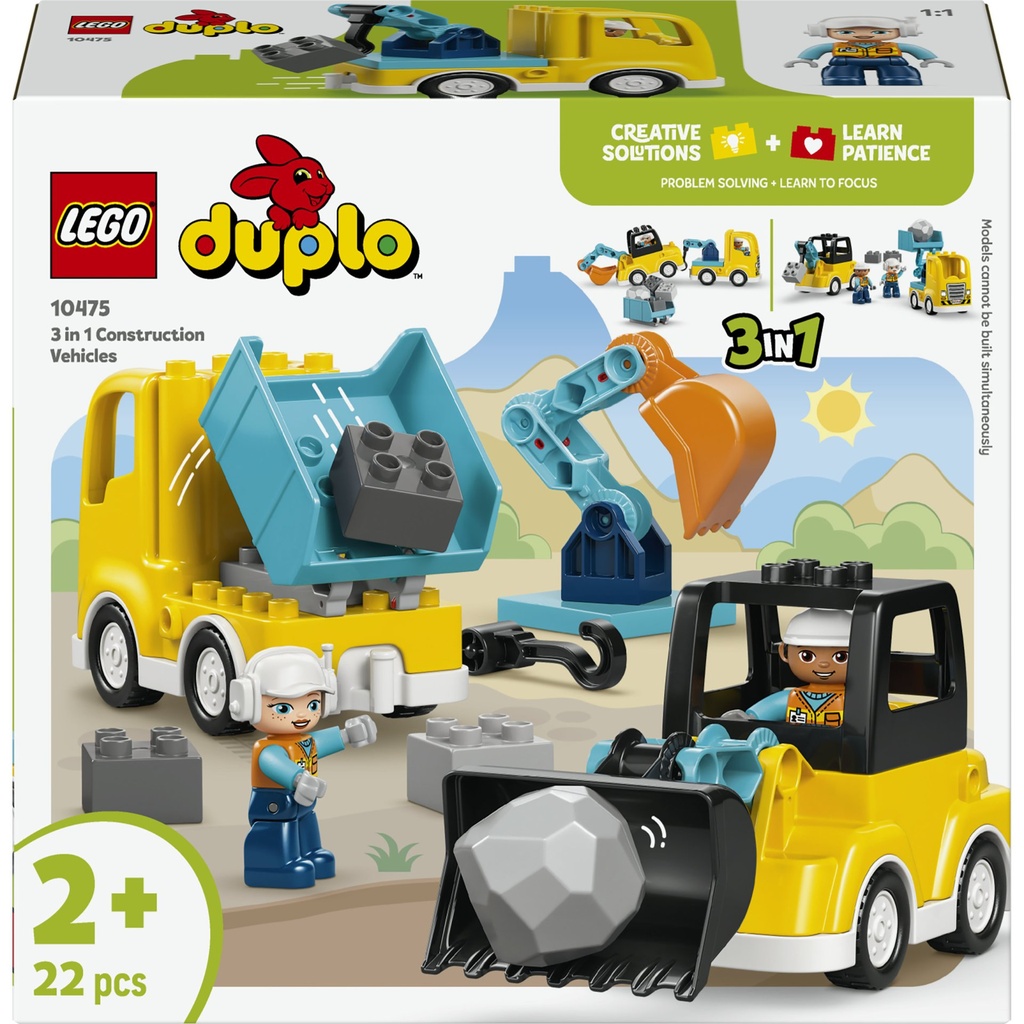 [5702018032022] Baufahrzeuge – 3-in-1-Set