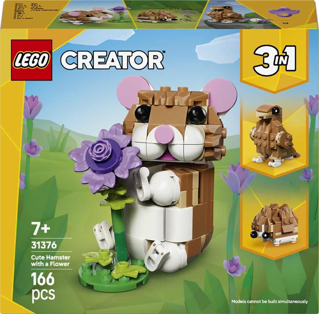[5702018033197] Niedlicher Hamster mit Blume