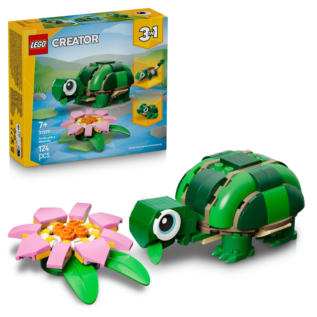 [5702018033203] Schildkröte mit Seerose