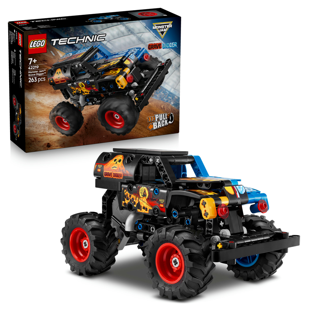 Monster Jam™ Grave Digger™ Feuer und Eis