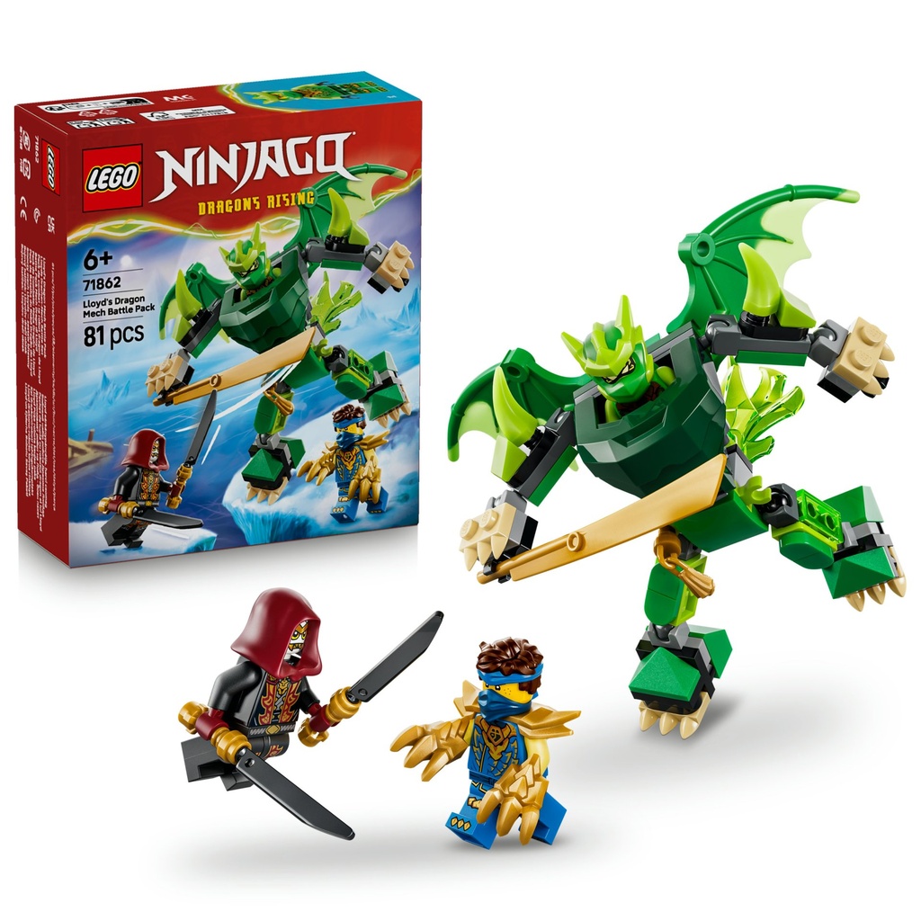 [5702018055700] Lloyds Drachen-Mech Battle Set