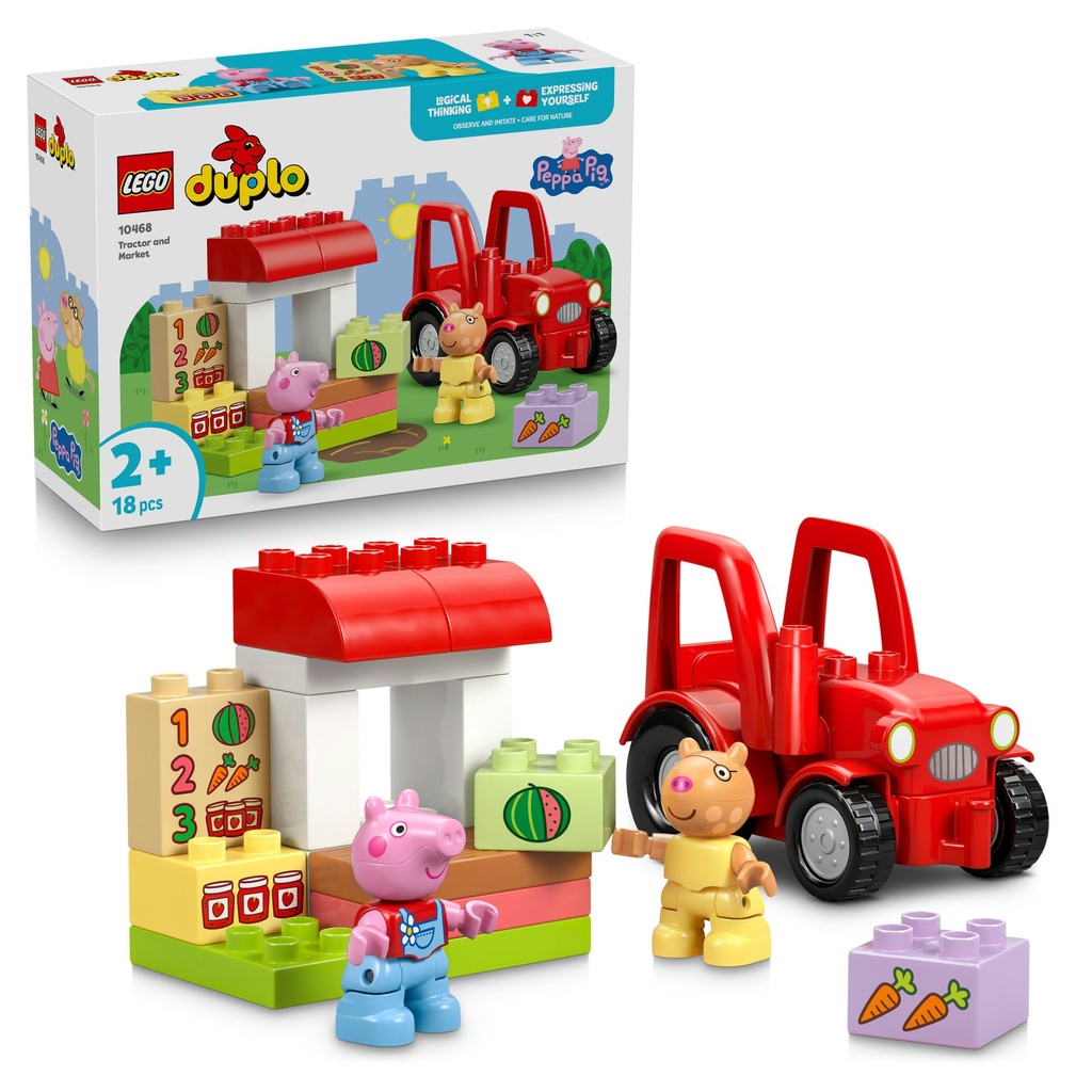 [5702018056493] Traktor und Marktstand