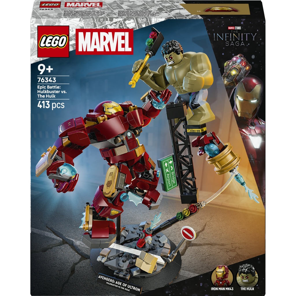[5702018063262] Duell der Giganten: Hulkbuster vs. Hulk