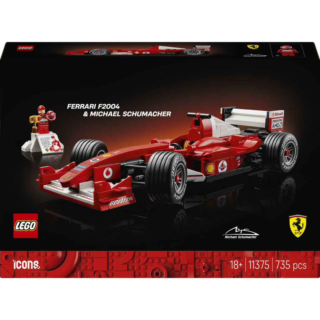 Ferrari F2004 und Michael Schumacher