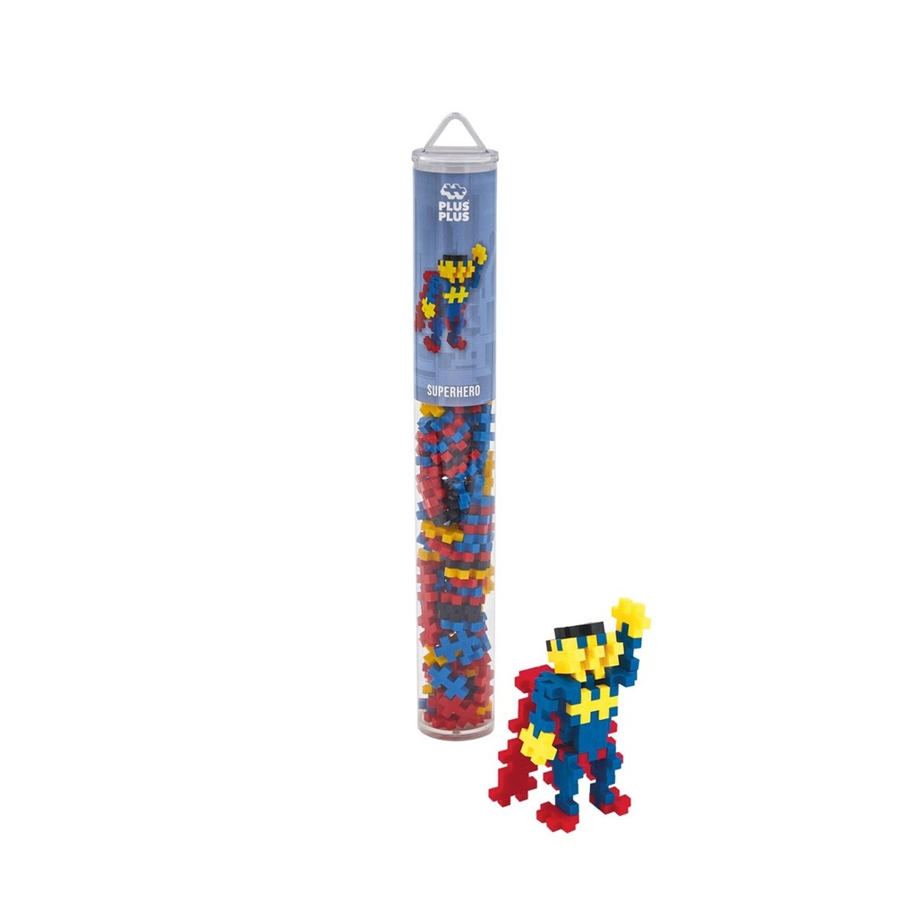 [5710409103374] 100 Kreativ Bausteine Superheld