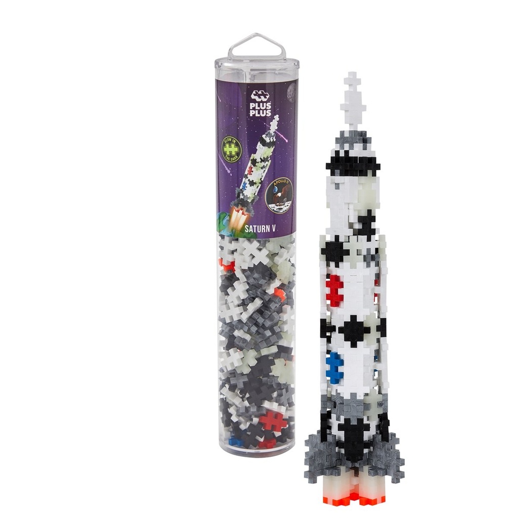 [5710409104197] 240 Kreativ Bausteine Saturn V Rakete