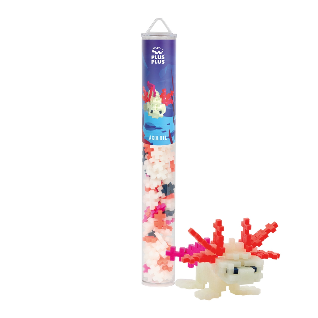 100 Kreativ Bausteine Axolotl