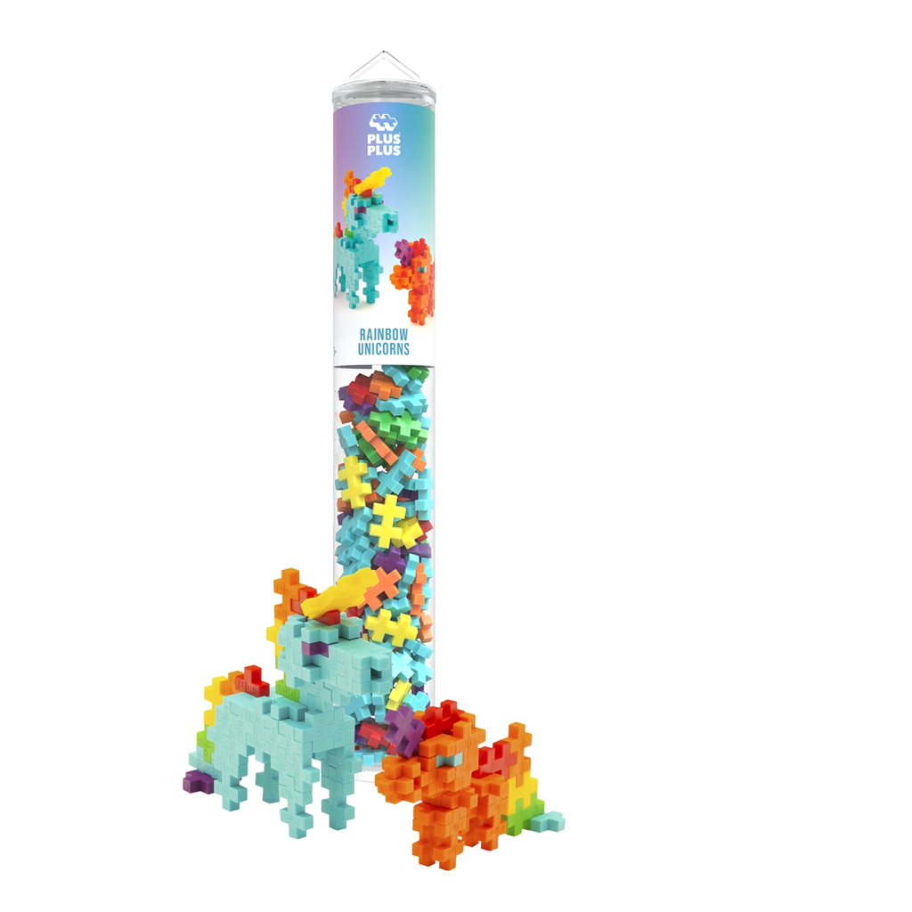 100 Kreativ Bausteine Regenbogen Einhorn