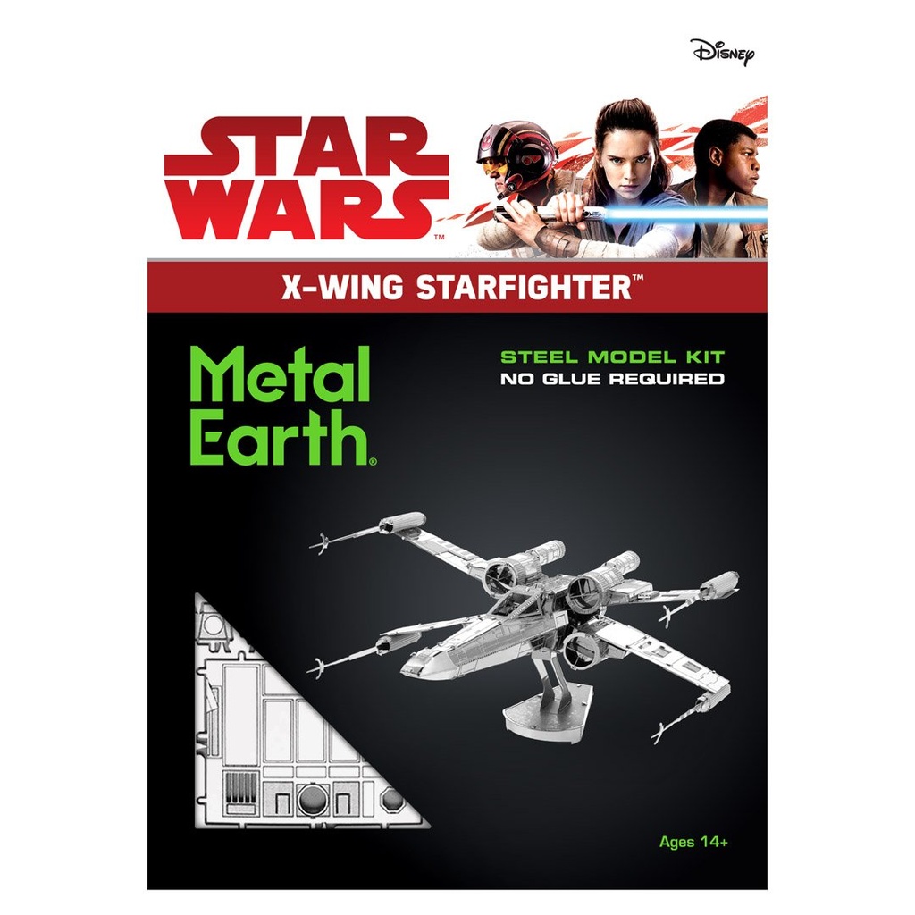 [0032309012576] Metal Earth: STAR WARS X-Wing Fighter