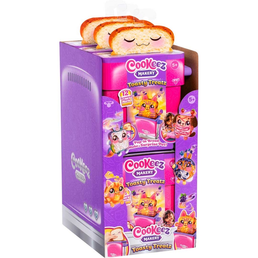 [0630996235041] Cookeez Makery: Toasties (6er-Thekendisplay)