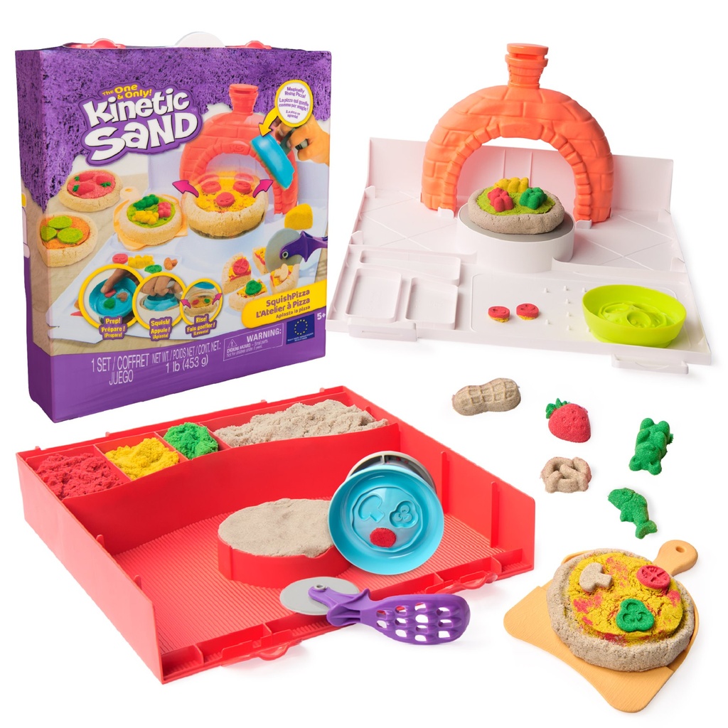 KNS Kinetic Sand - Squish Pizza
