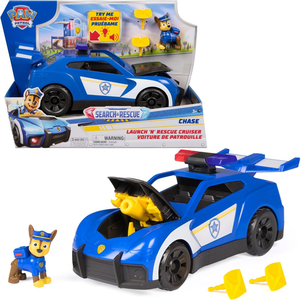 PAW Search & Rescue Launch Chase Cruiser