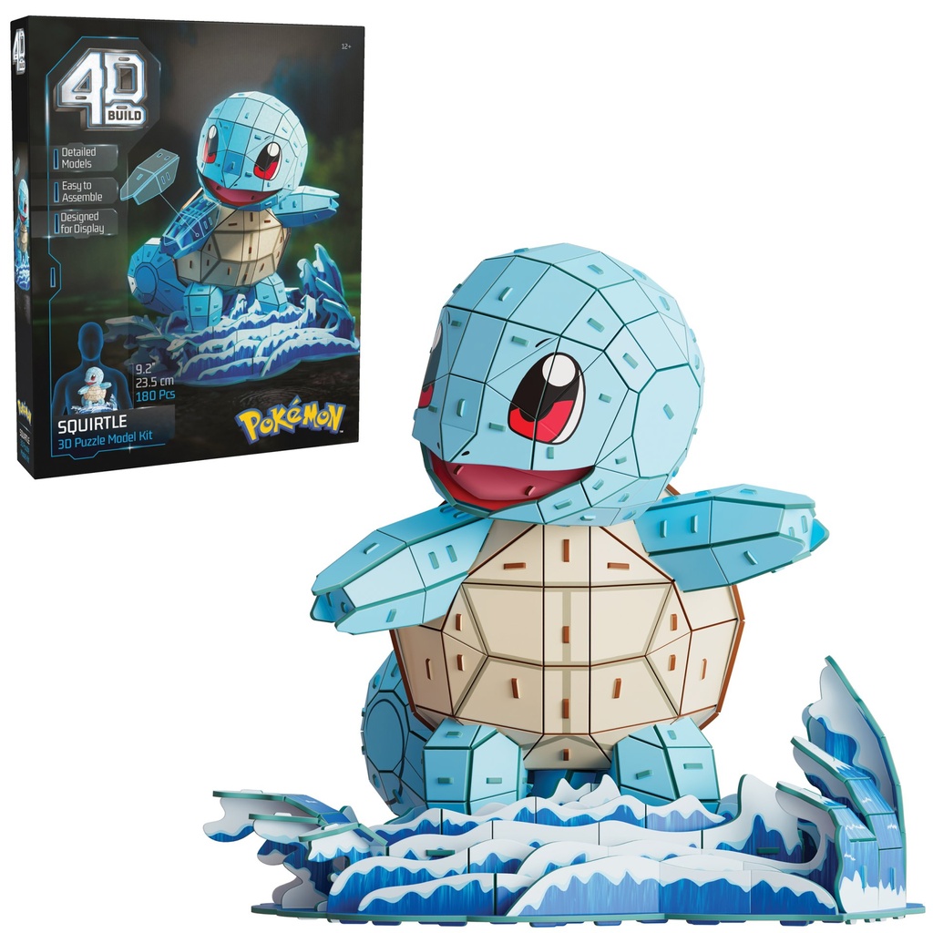 4D Build FDP Pokemon - Schiggy