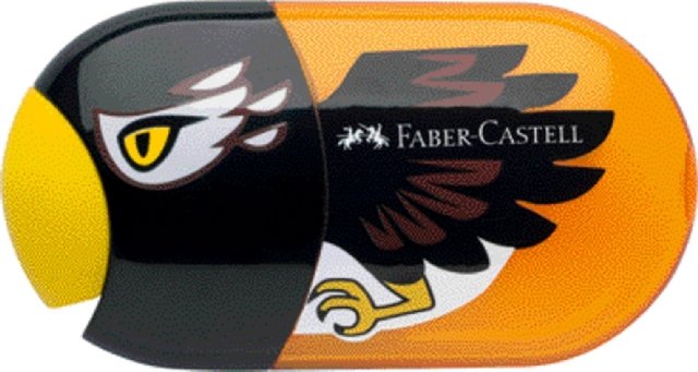 Doppelspitzdose Adler inkl. Radierer