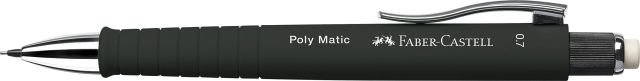 [6933256643643] Druckbleistift Poly Matic 0.7 schwarz
