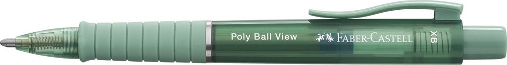 [6933256649867] Kugelschreiber Poly Ball View green lily