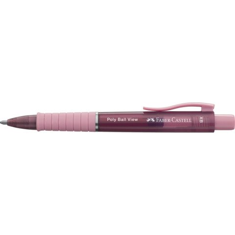 [6933256649904] Kugelschreiber Poly Ball View rose shado