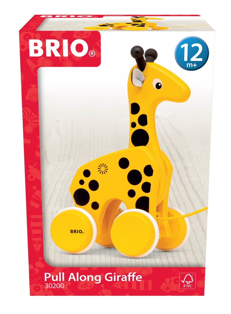 BRIO Nachzieh-Giraffe