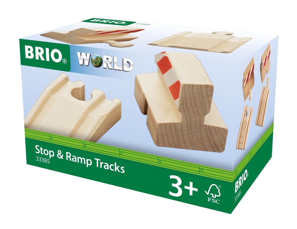 BRIO Rampen & Prell-Bock Pack