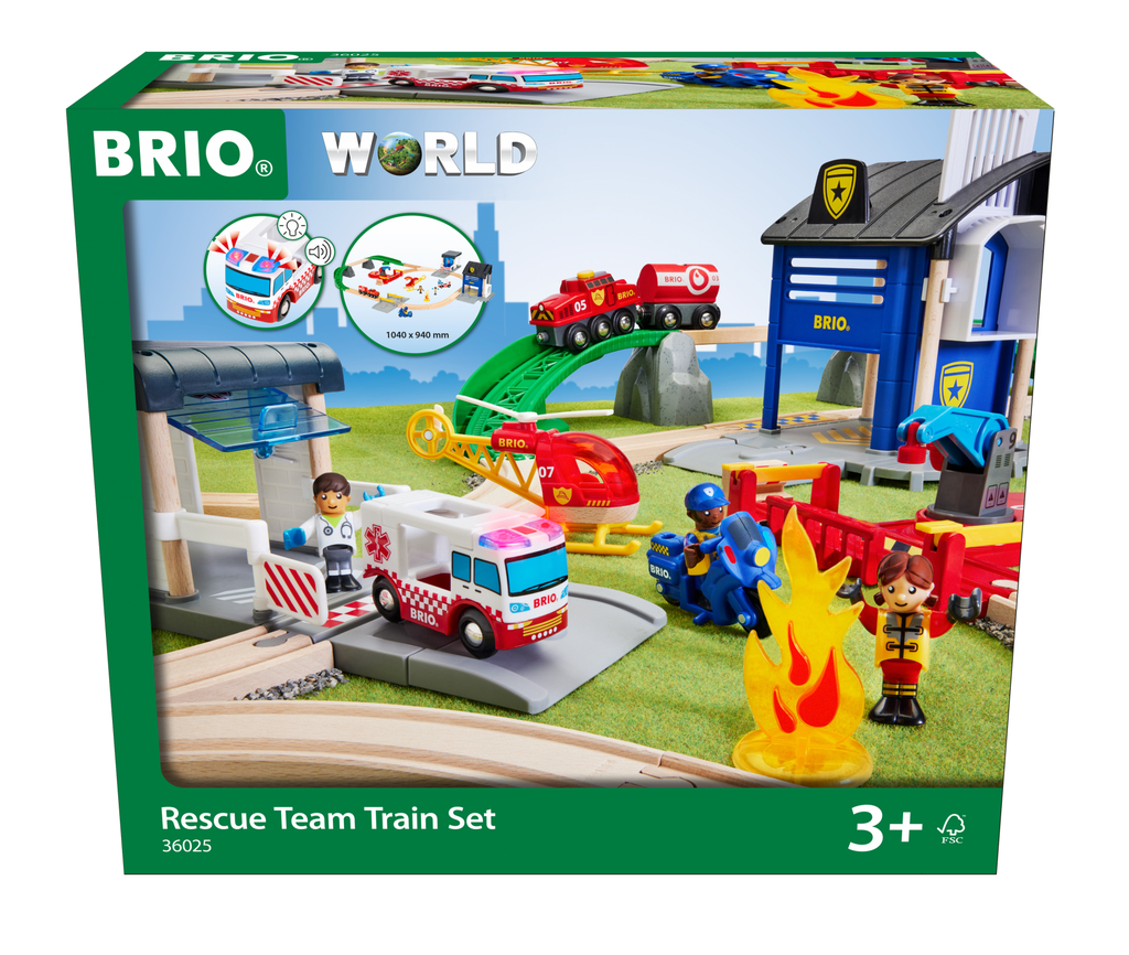 Polizei und Feuerwehr Set Deluxe