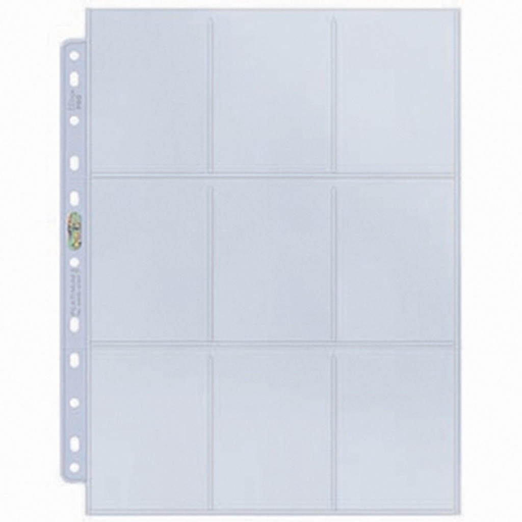 9-Pocket Platinum Pages