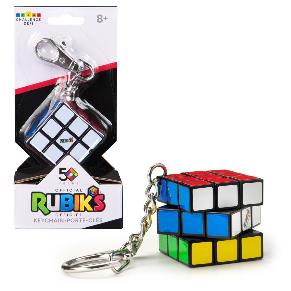 Schlüsselanhänger Rubik Die Würfel 3x3 Spin Master