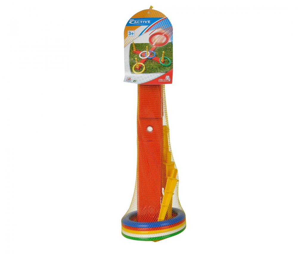 Ringwurfspiel 5 Ringe 40cm aus Kunststoff