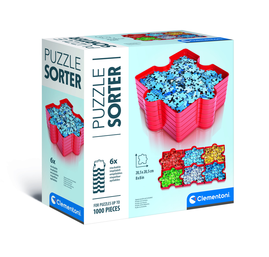 Puzzle Sortierer (6 Schüsseln) stapelbar