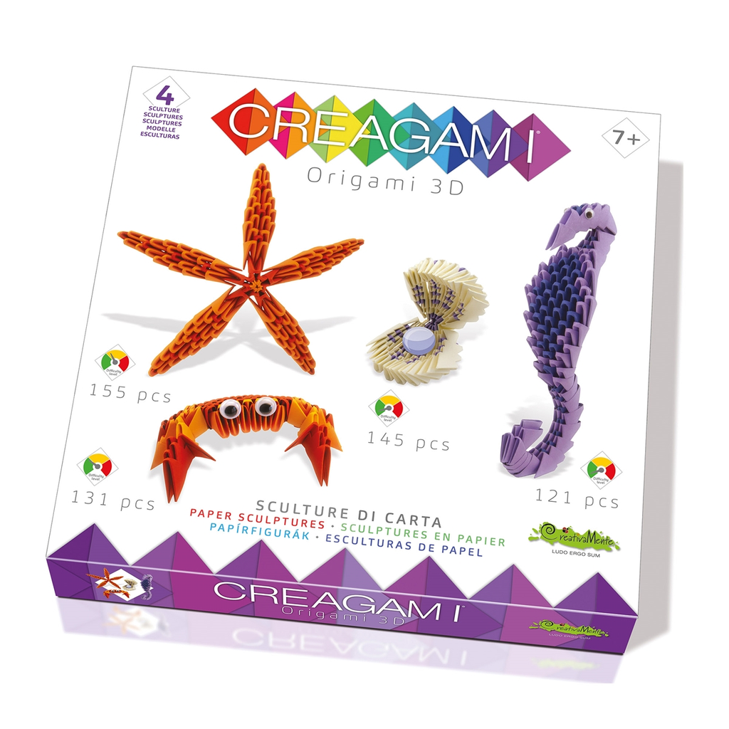 Origami 3D 4er Set Meer 552 Teile