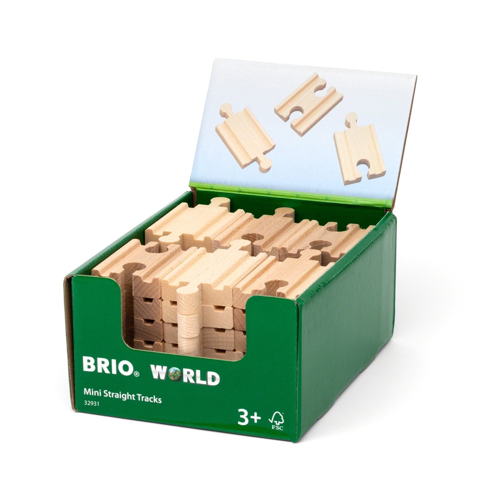 [7312350329315] BRIO 1/4 gerade Gleise VE 36