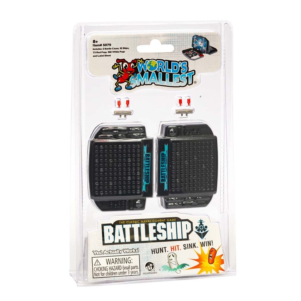 [0810010992185] World's Smallest Battleship (Schiffe versenken)