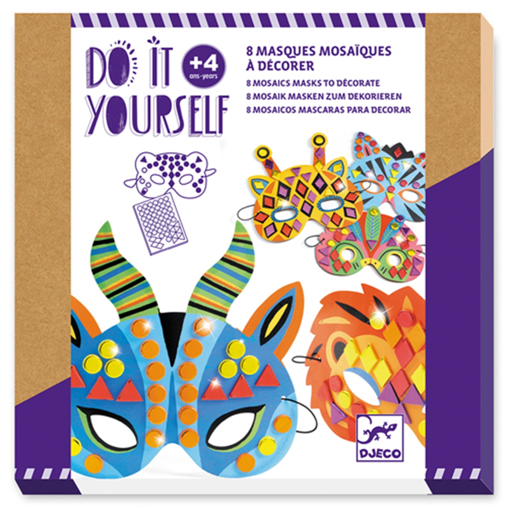 DIY: Masken Dschungeltiere