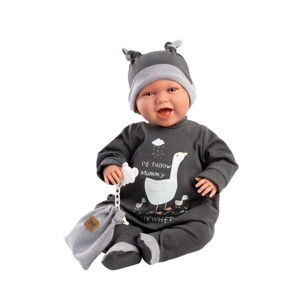 [8426265174072] Babypuppe Mimi Gänsefamilie 42cm