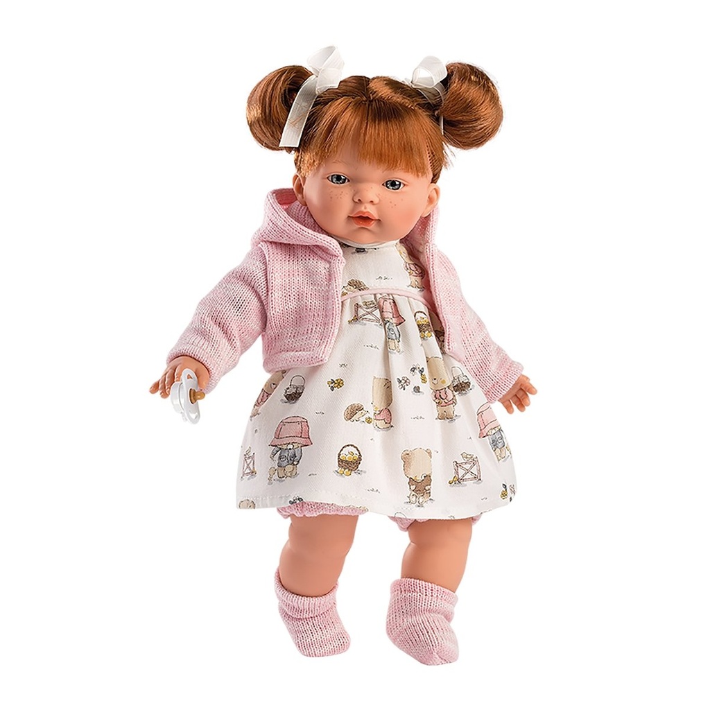 Babypuppe Lea rothaarig 33cm
