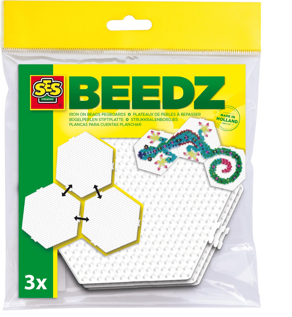 Hexagon Stiftplatte verbindbar 3x